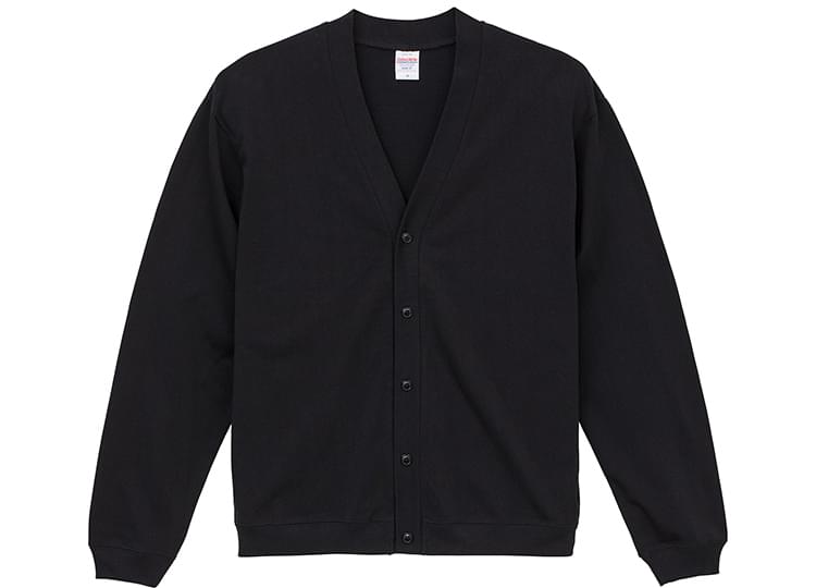 10.0オンス コットン ジャージー ルーズフィット カーディガン